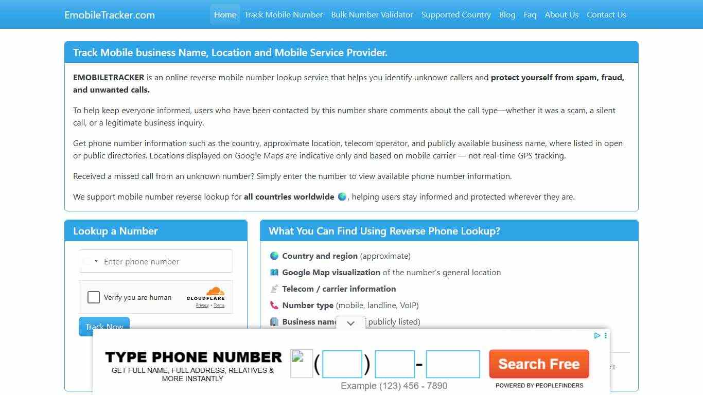 Mobile Number Tracker Find Owner Name and Location on Google Map.